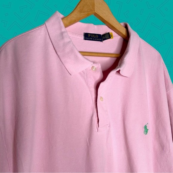 PoloRalphLaurenPinkPoloShirt